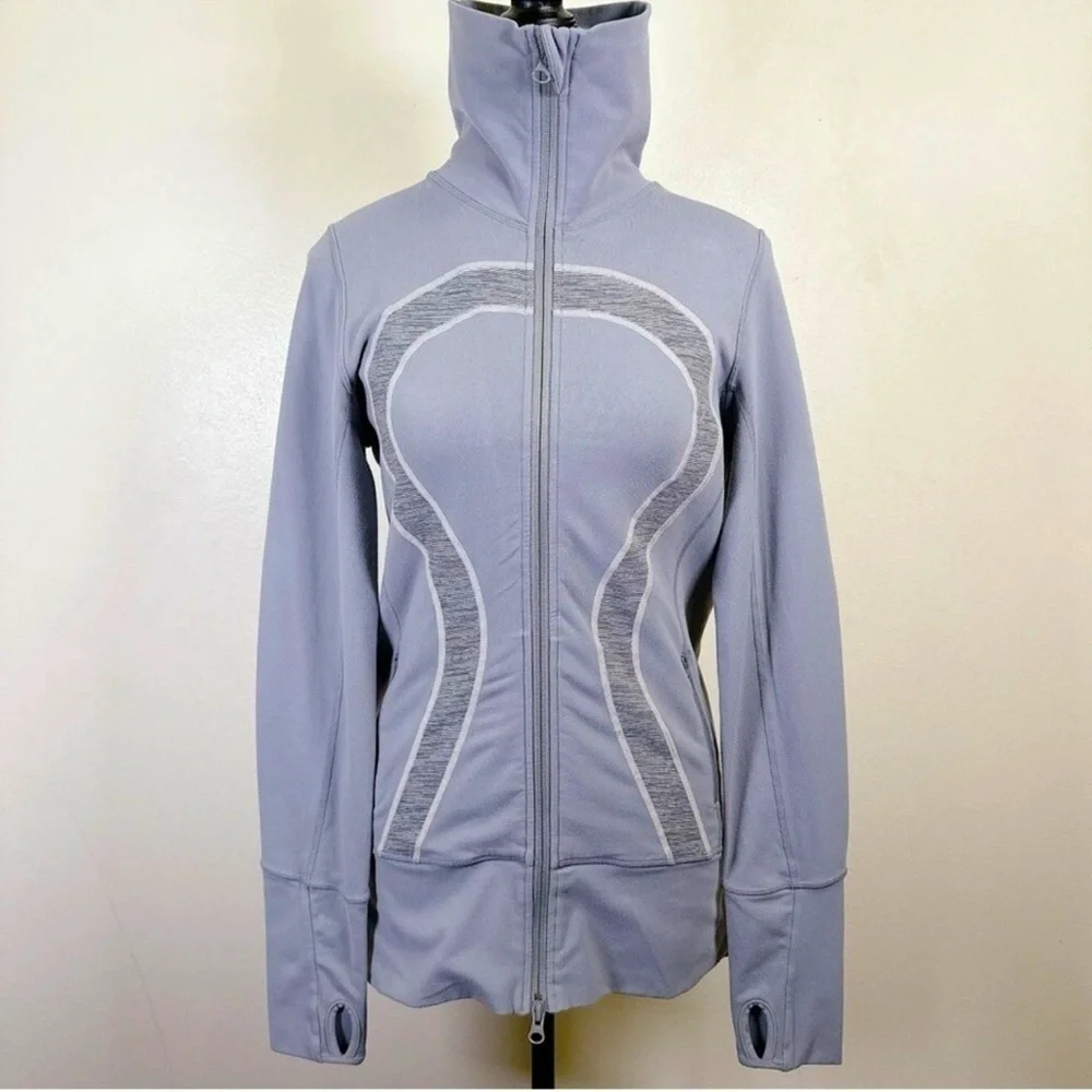 Lululemon In Stride Jacket Fossil / Wee Are From Space Coal Fossil Size 6